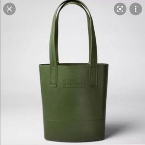 Hunter for target green bucket bag